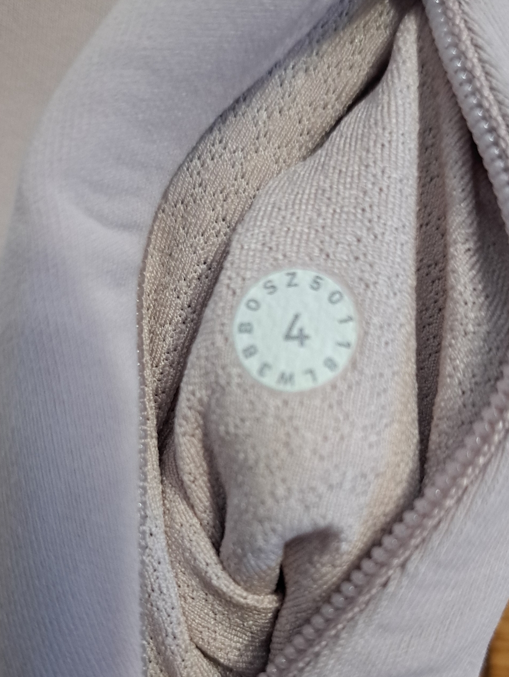 lululemon athletica Light Lavender Half-Zip Peplum Pullover - Picture 5 of 8